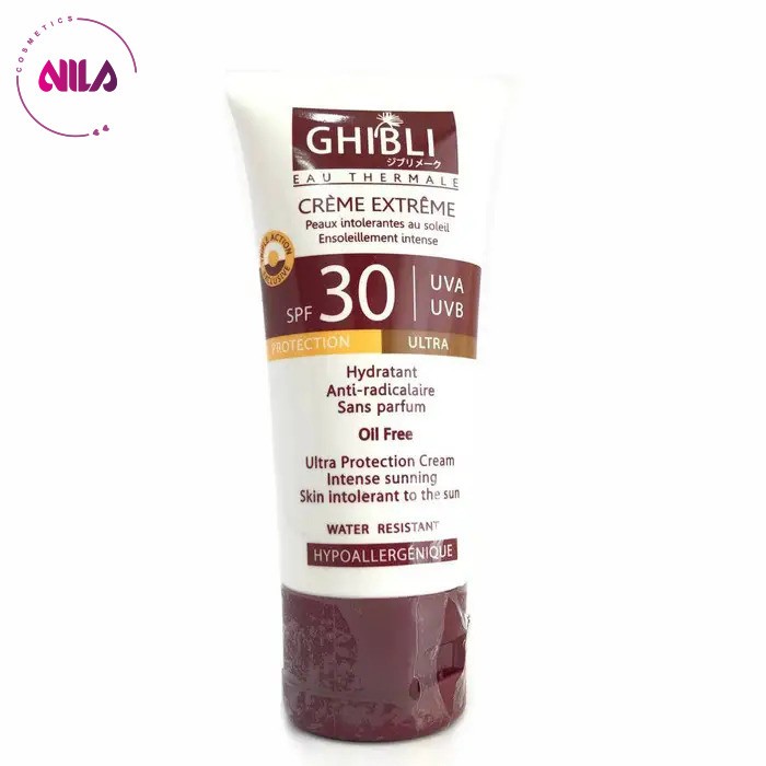 کرم ضد آفتاب جیبلی GHIBLI حاوی کرم پودر با SPF 30 اصلی